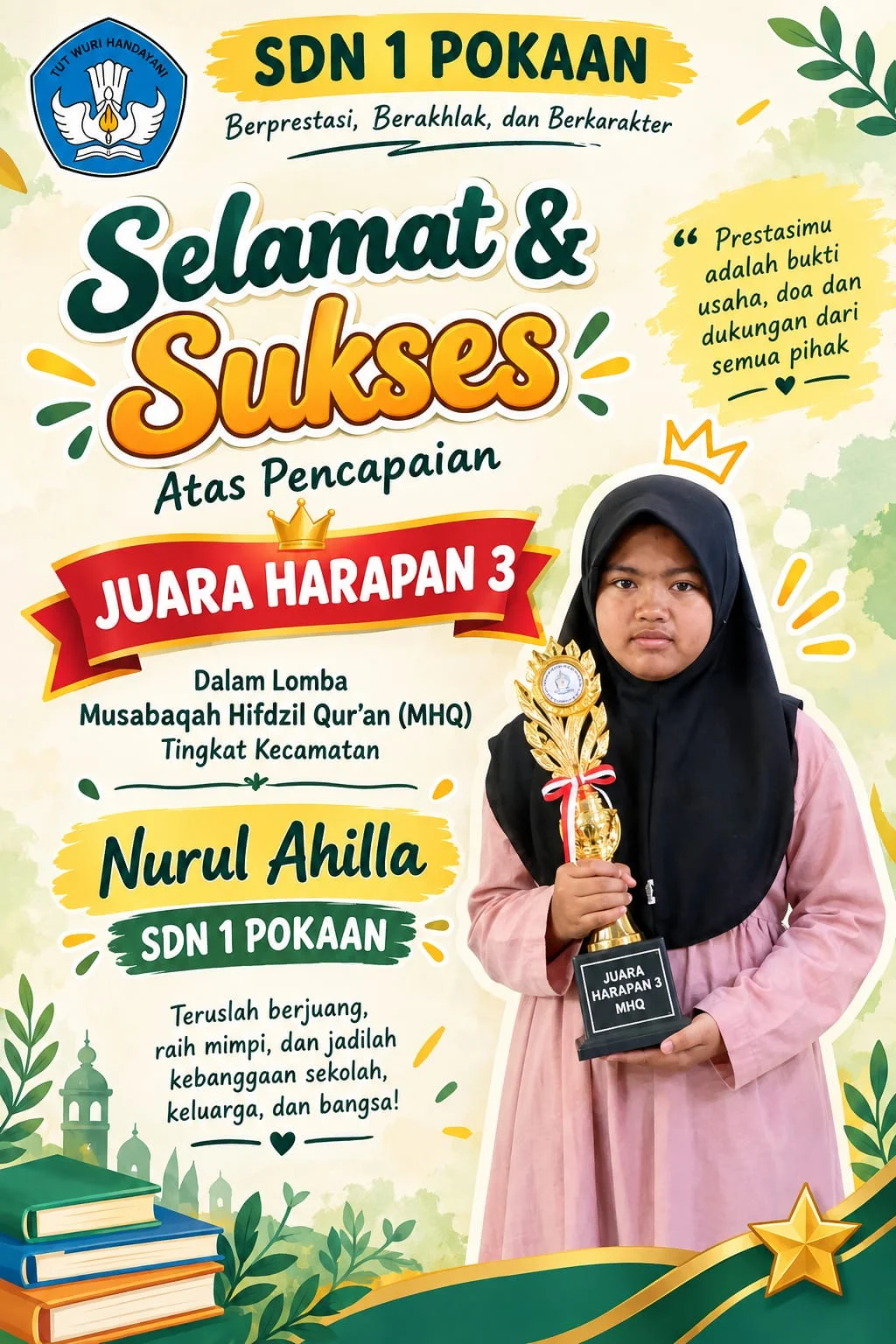 Lomba MHQ sek Kecamatan Kapongan